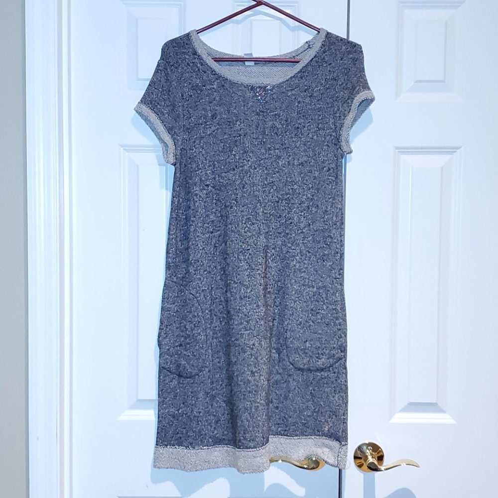 Grey Sweater-Dress